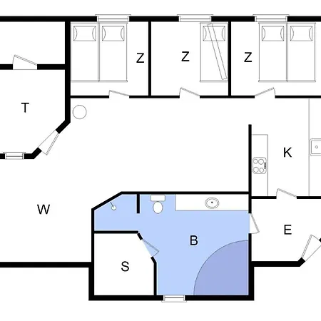 Hébergement de vacances C11165-hemmet-bork-hytteby-175 Hemmet